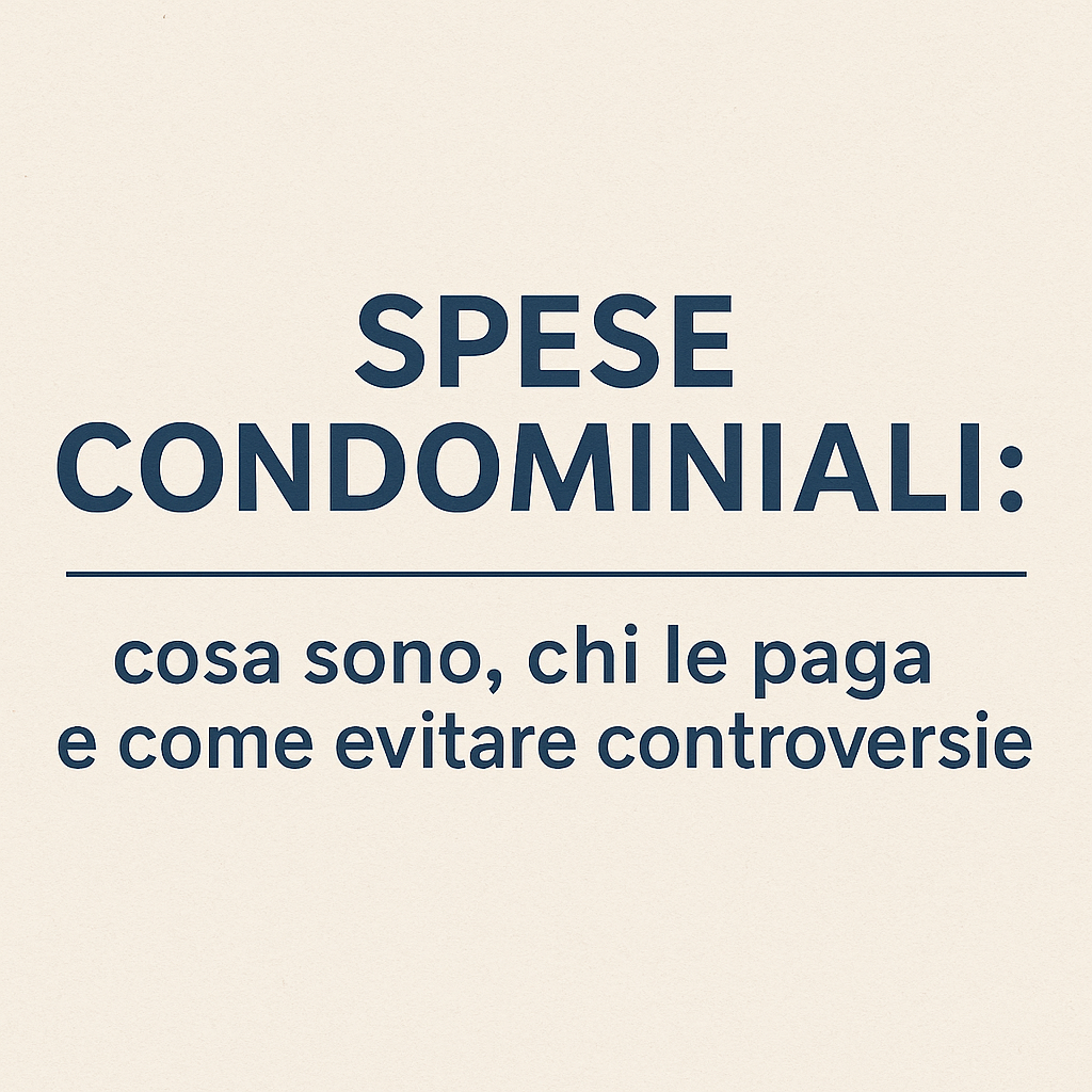 spese condominiali